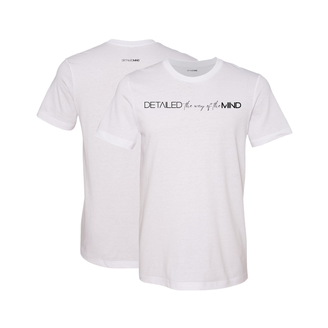 DETAILEDMIND®  PHILOSOPHY T-SHIRT |BLANCO|