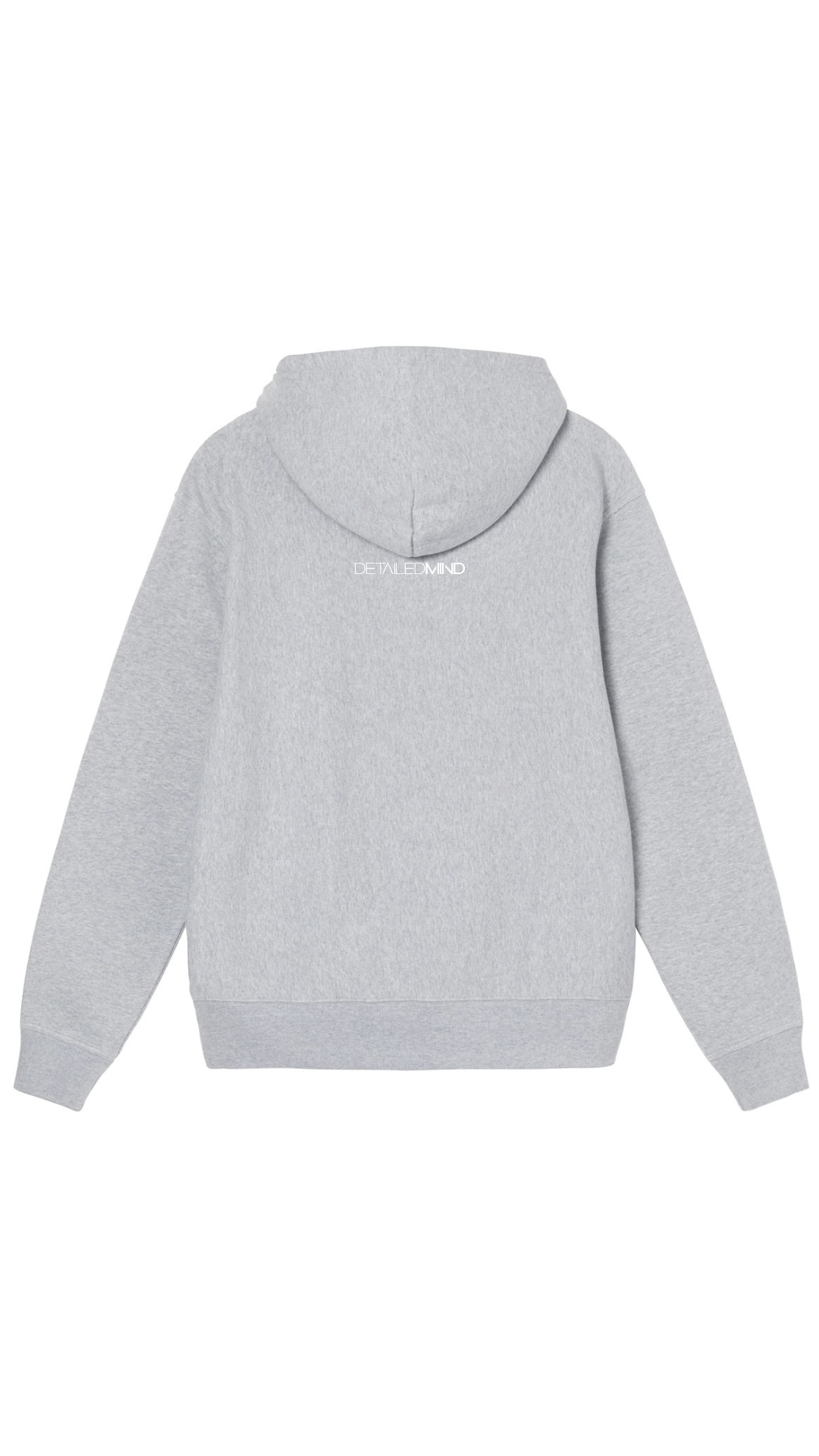 DETΛILED𝗠𝗜𝗡𝗗® HOODIE |GREY\WHITE|