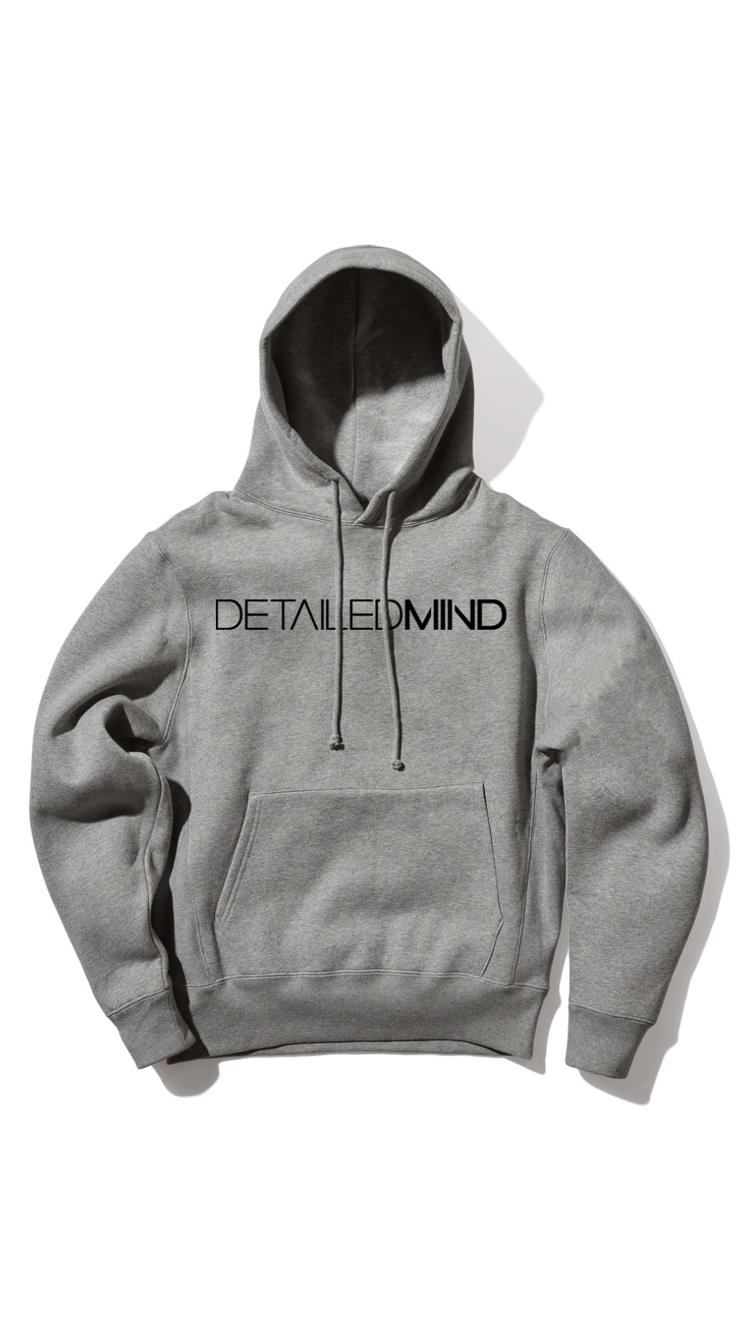 DETΛILED𝗠𝗜𝗡𝗗® HOODIE |GREY\BLΛCK|