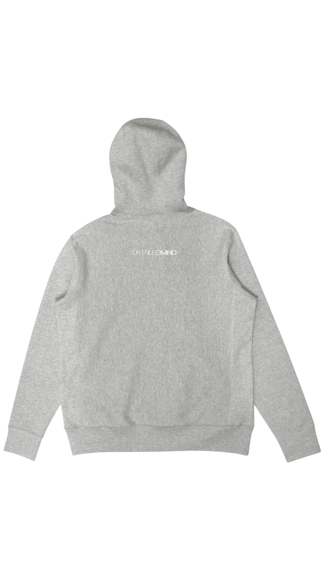 DETΛILED𝗠𝗜𝗡𝗗® HOODIE |GREY\WHITE|