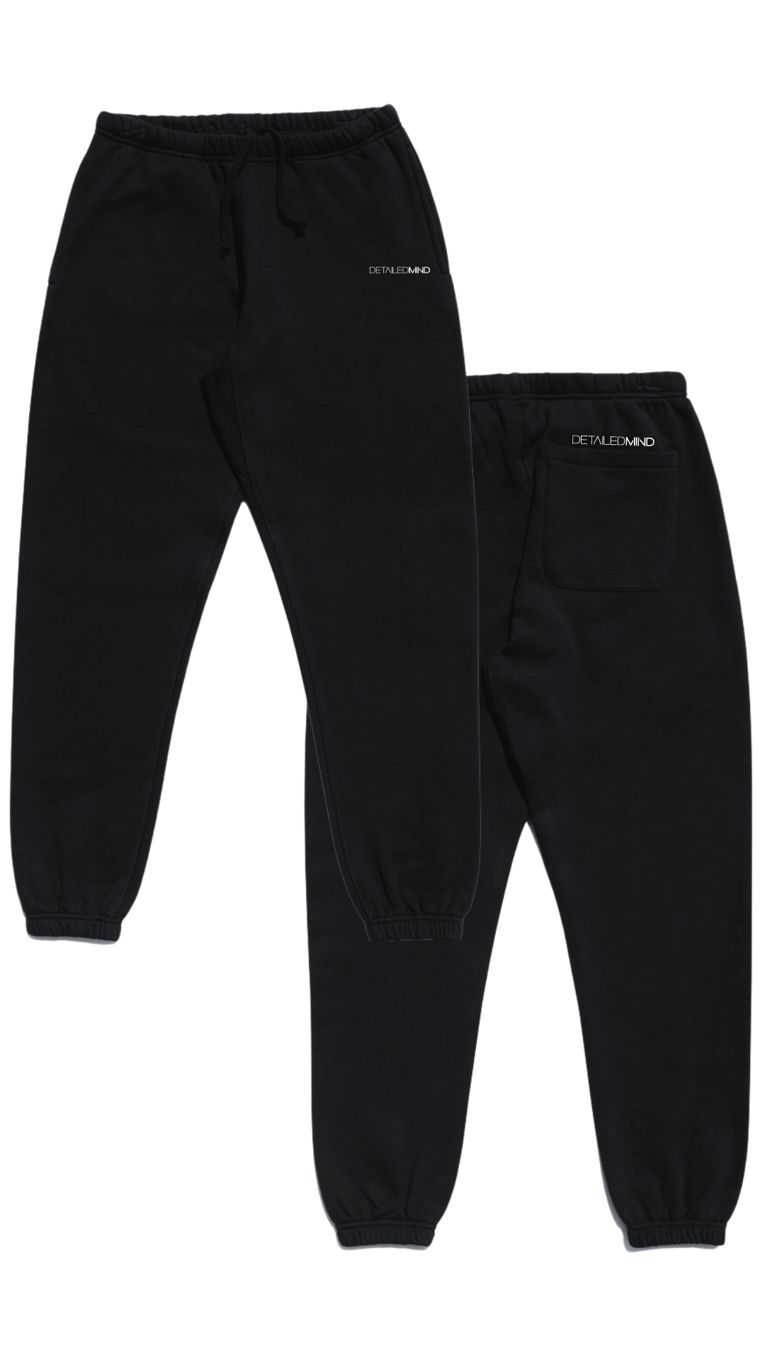 DETAILEDMIND® SWEATPANT |OSCURO\BLANCO|