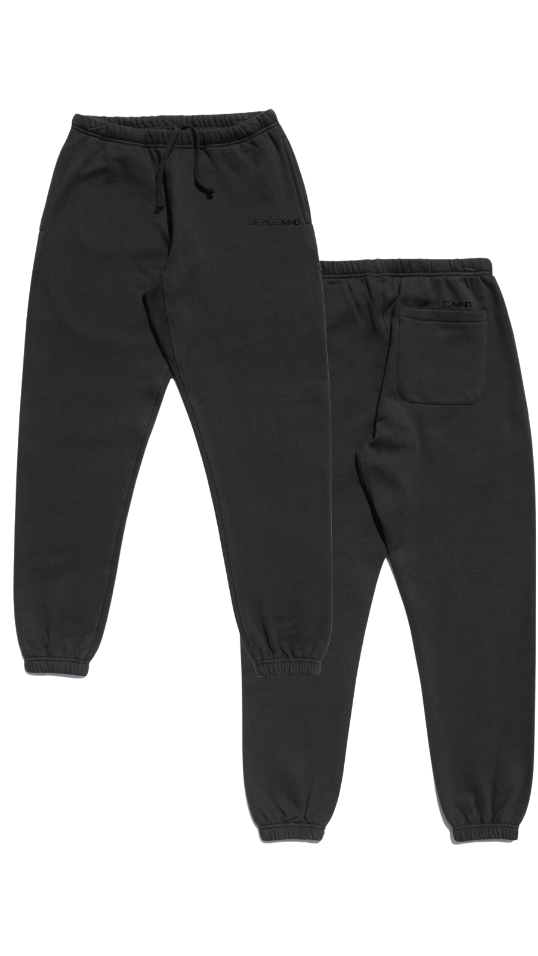 DETAILEDMIND® SWEATPANT |OSCURO\OSCURO|