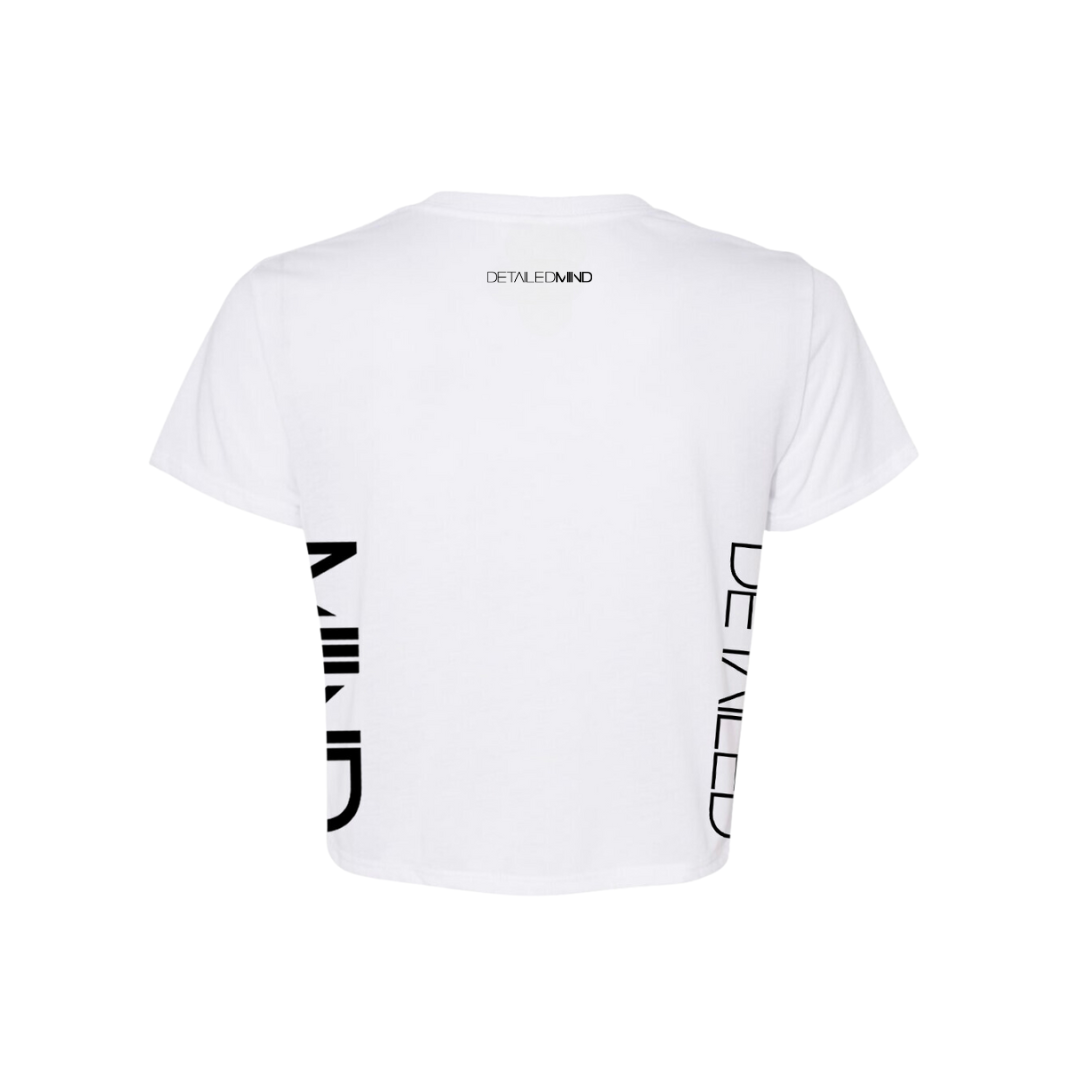 DETAILEDMIND® THE WAY OF THE MIND | CROP TOP |BLANCO|